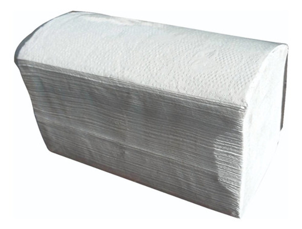 6.000 Toallas Papel Blanco 100% Celulosa Interc. 20 X 21 Cm 0