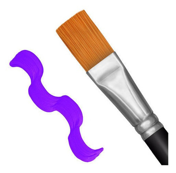 Pincel Chato Tigre 483-0 - Mosca 0