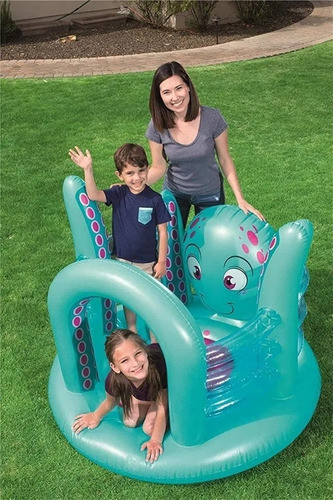 Inflable Saltarin Bestway Pelotero Forma Pulpo 1,42mt 52267 1