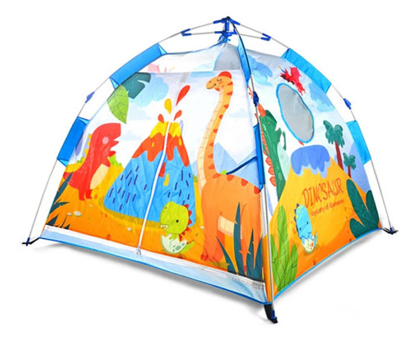 Carpa Infantil Modelo Dinosaurio Zipper 130x120cm Ltf Shop 0