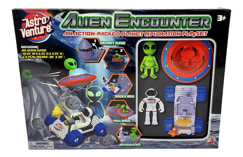 Encuentro Alienigena Playset Astro Venture Con 3 Figuras 0