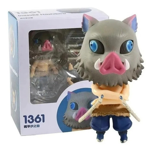 Boneco Inosuke 1361  - Demon Slayer - Articulado 0