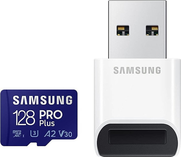 Micro Sdxc Ush-i Pro Plus 128gb Con Usb3.0 Samsung 1