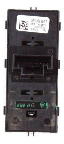Interruptor Acionamento Dos Vidros 5g0959857fwhs Original Vw 1