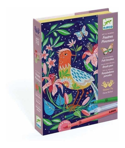 Set Manualidades Colorea Con Glitter Djeco Cadaques Kids 1