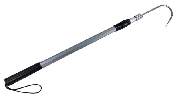 Bichero Telescópico Aluminio 1,00 Mts Pesca Gancho De Acero 0