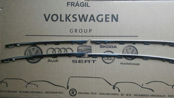 Viras Cromadas De Rejilla Original Amarok 1