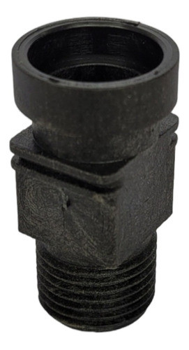 Niple Salida De Agua Para Calefón Volcan Negro Original 1