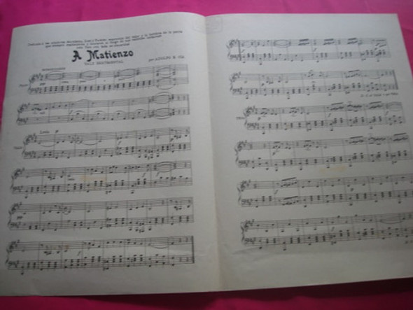 Partitura - Á Matienzo - Vals Sentimental Para Piano 1 Partitura - Á Matienzo - Vals Sentimental Para Piano 1