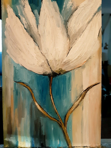 Pintura Original Texturada En Óleo - Pieza Única De Autor 0