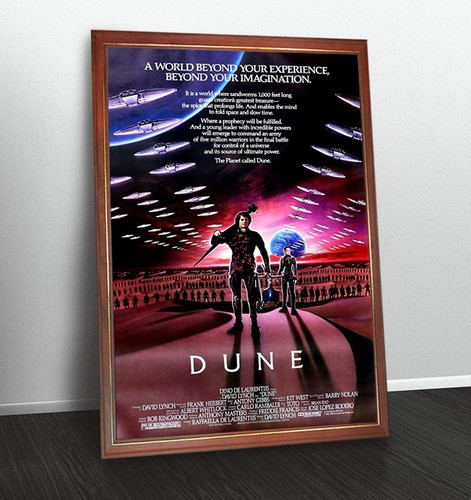 Dune David Lynch Poster Cine En Cuadro Listo Para Colgar 0