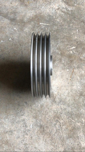 Polia Alumínio 250mm 04 Canais Tipo A Mademil Gabitec 250a4 1