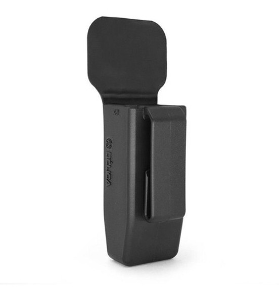 Kit 3 Porta Carregador Velado + Porta Munição - Preto 1