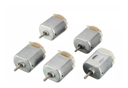 Kit 5 Motores Cc De 3v A 6v Para Arduino Emakers 0