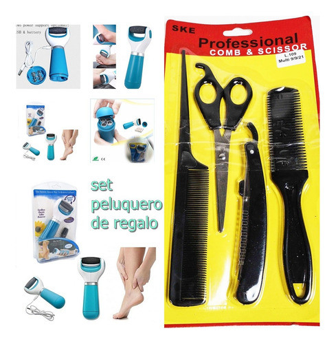 Removedor De Callos Y Piel Seca  Inalambrico Pilas Y  22ovol 0