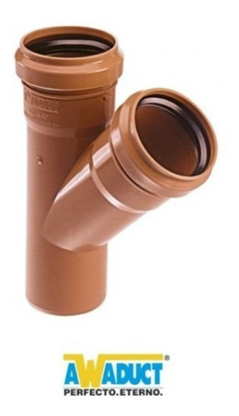 Ramal Simple Mh 45º Ø 110 X 50 Awaduct 0