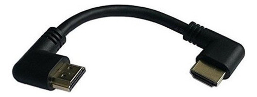 Cgtime Hdmi De 5 Pulgadas De Angulo Derecho A Derecho Cable 0