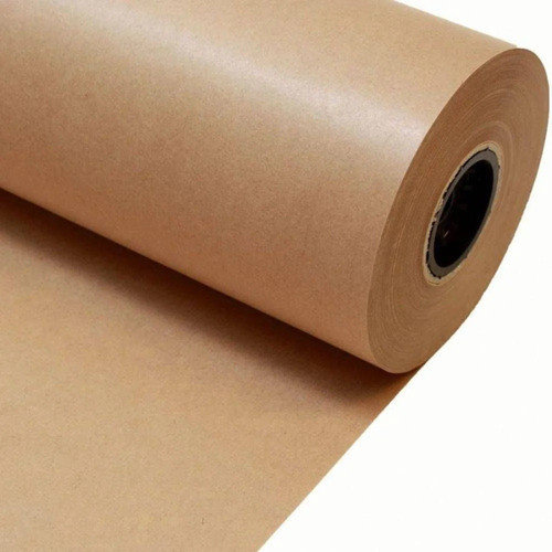 Papel Kraft 80g Com 30cm De Largura X 100 Metros Monolucido 0