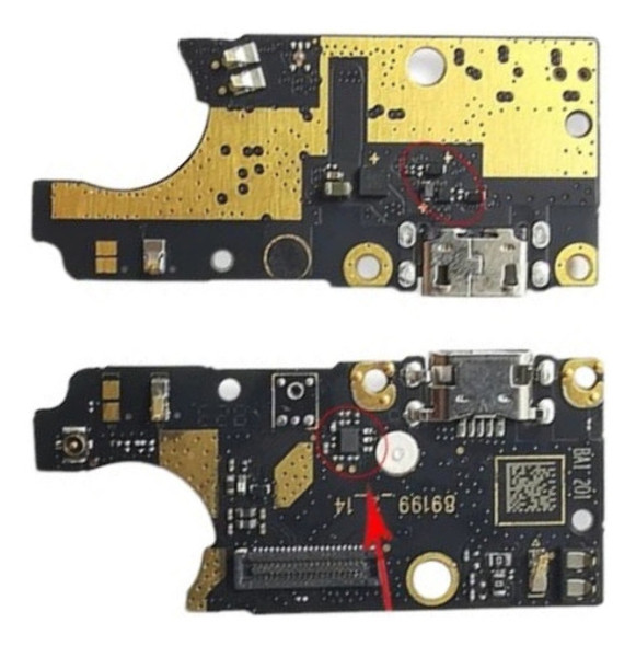 Placa De Carga Conector Para Asus Zenfon 5 Selfie Pro 1