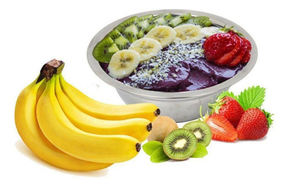 4 Bacia Tigela Bowl Inox 600ml Tigela Saladeira Redonda 0 4 Bacia Tigela Bowl Inox 600ml Tigela Saladeira Redonda 0