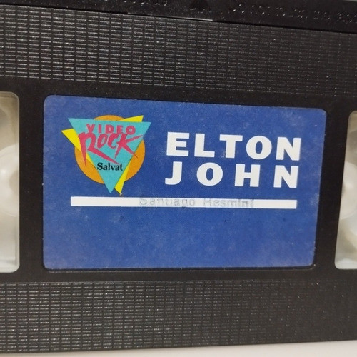 Elton John  The Night Time Concert Vídeo Cassette Vhs Rock 1