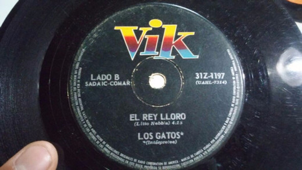 Vinilo Simple Los Gatos, El Rey Lloro - Estado 8 Puntos 1