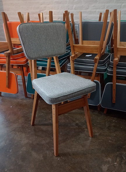 Silla Retro Vintage Americana Osaka Tela Antidesgarro 1