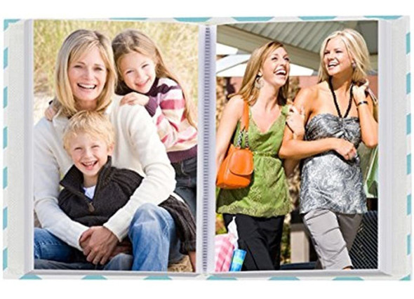 Pionero Álbumes De Fotos Chev100 Chevron Tela Marco Álbum De 0