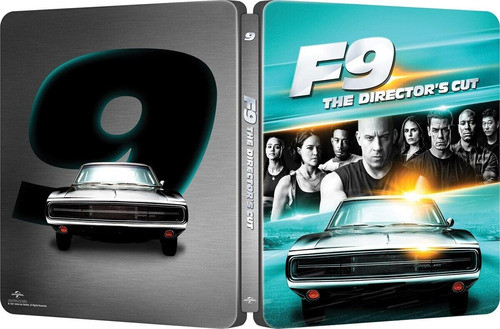 4k Uhd + Blu-ray F9 Fast Saga Rapido Y Furioso 9 / Steelbook 1