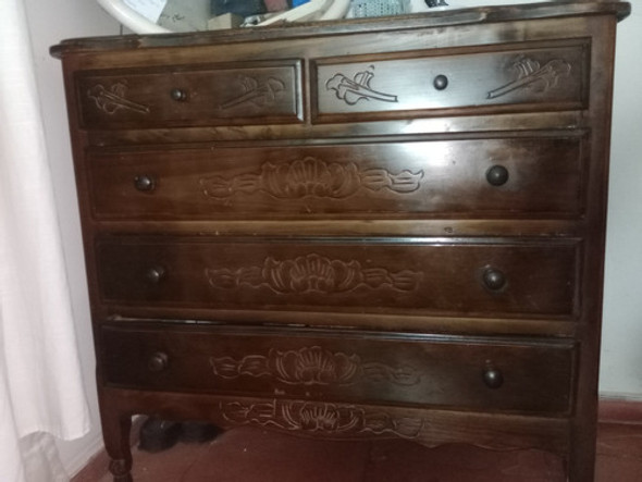 Cajonera Antigua Impecable 1