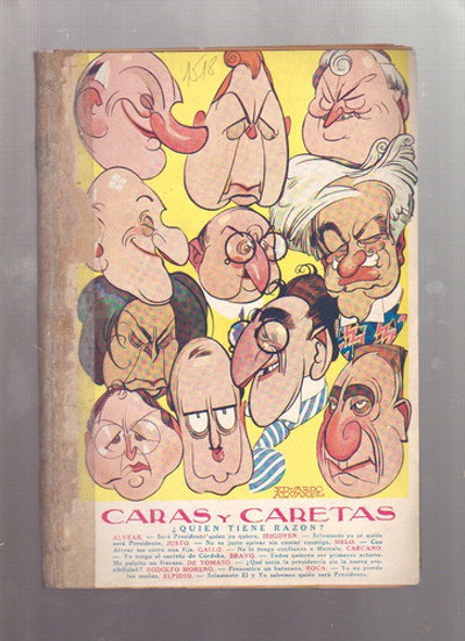 Caras Y Caretas Nº 1518, Semanario Festivo, Literario, 1927 0 Caras Y Caretas Nº 1518, Semanario Festivo, Literario, 1927 0