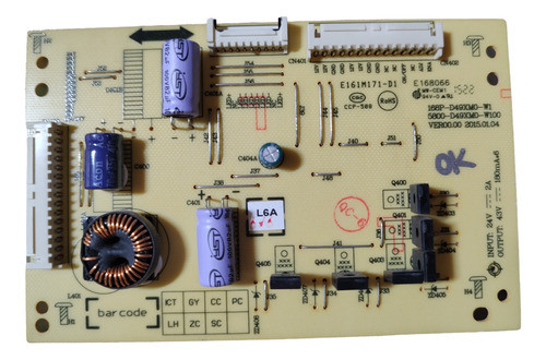 Placa Driver Tv Ken Brown Kb-49-2280-smart 5800-d49xm0-w100 0