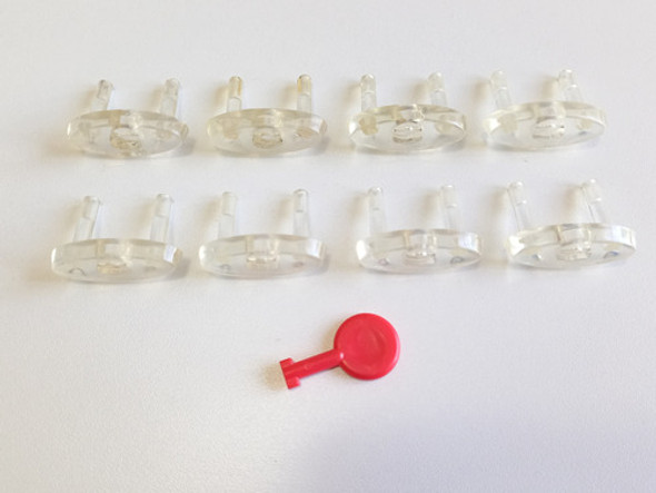 8 Protector De Enchufes Para Bebés Con Llave En Olivos - Zwt 0 8 Protector De Enchufes Para Bebés Con Llave En Olivos - Zwt 0