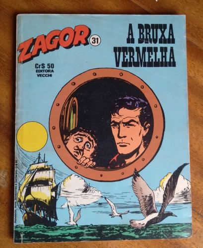 Gibi Vecchi Zagor 31 1981 / A Bruxa Vermelha. 0