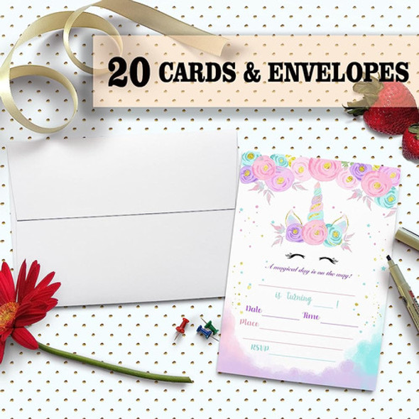 Tarjetas De Invitación A Fiesta De Caballos, Invitación Flor 1