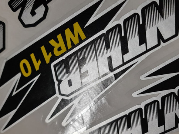 Calcos Cuatriciclos Panther Wr110  110 Envio A Todo El Pais 1