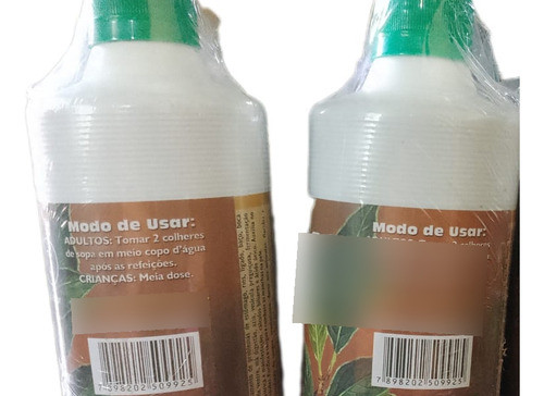 8 Frasco Chá Digestivo 1