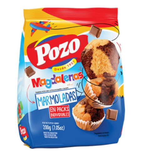 Magdalenas Pozo Coco Rell Dll X 10un X 200gr - Almacen Mingo 1