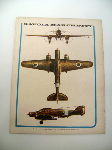 Segunda Guerra Codex 18 Malta Avion Savoia Marchetti Boedo 1
