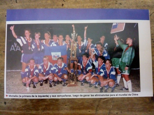 Recorte Fútbol Femenino Michelle Y Sus Compañeras 1991 0