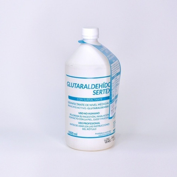 Glutaraldehido Con Surfactante 2% Desinfectante X1lt Pack X3 0