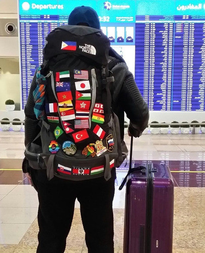 Parche Bordado Bandera Croacia - Para Mochila - Campera 1