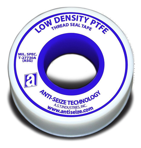 Anti-seize Technology 26150 Cinta Blanca De Ptfe De Baja Den 0