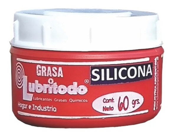 Grasa Siliconada Lubritodo 60 Grs. - Belgrano 0 Grasa Siliconada Lubritodo 60 Grs. - Belgrano 0