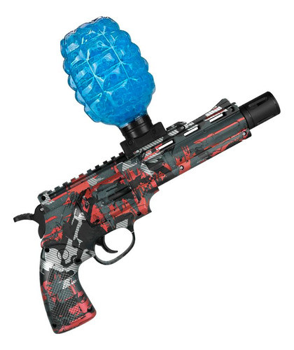 Lançador De Bolinhas Orbeez Short Camuflado - Vermelho 0