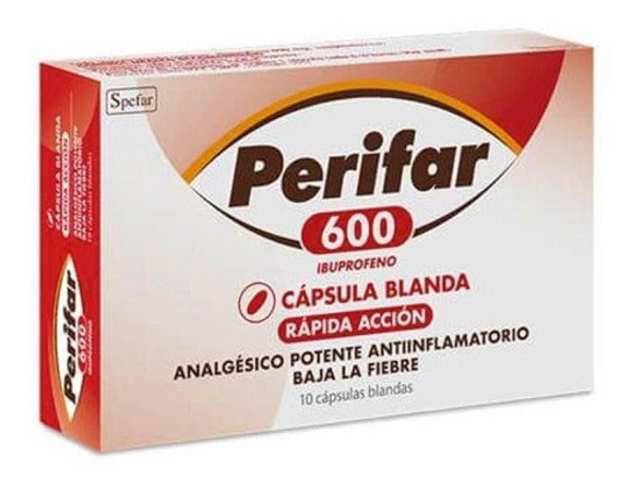 Perifar 600 X 10 Capsulas Blandas 1