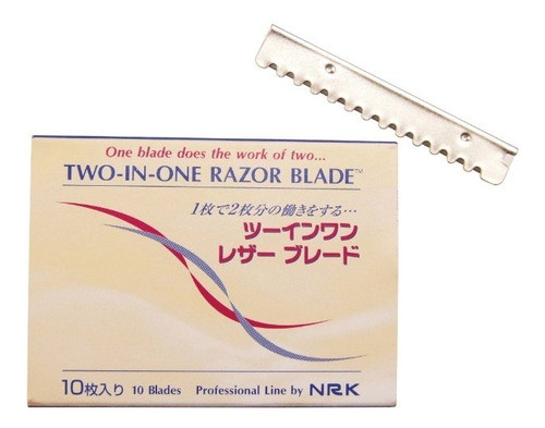 Repuesto Navajin Razor Doble Por 10 Unidades 0