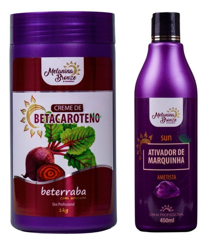 Ativador Ametista + 1 Creme Betacaroteno 0