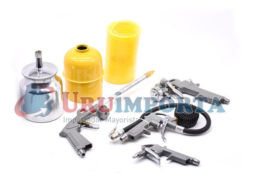 Set 5pz Neumatico Pintura Y Limpieza Uyus Spa05u 0