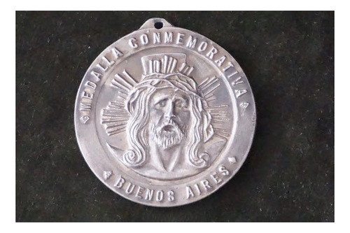 Medalla Rostro Cristo  Xxxii Congreso Eucarístico 1934 0